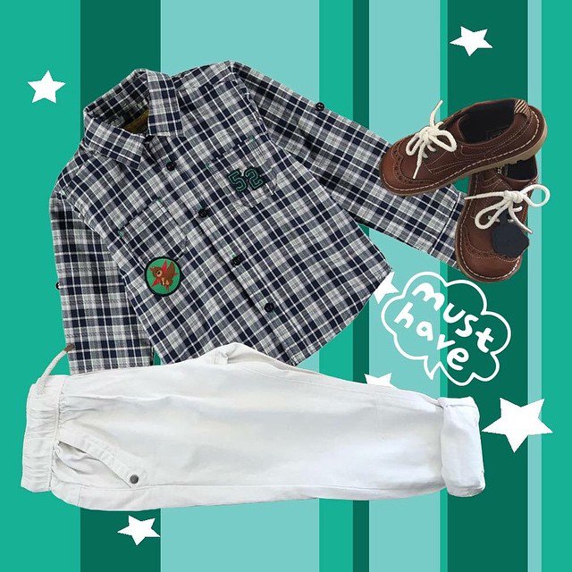 TheEnchantedCo's tweet photo. Look how cute our checked shirt is paired with some cool chinos and a pair of Kickers😎 https://t.co/LaZKdy0h1F https://t.co/LOQDm2wvSz