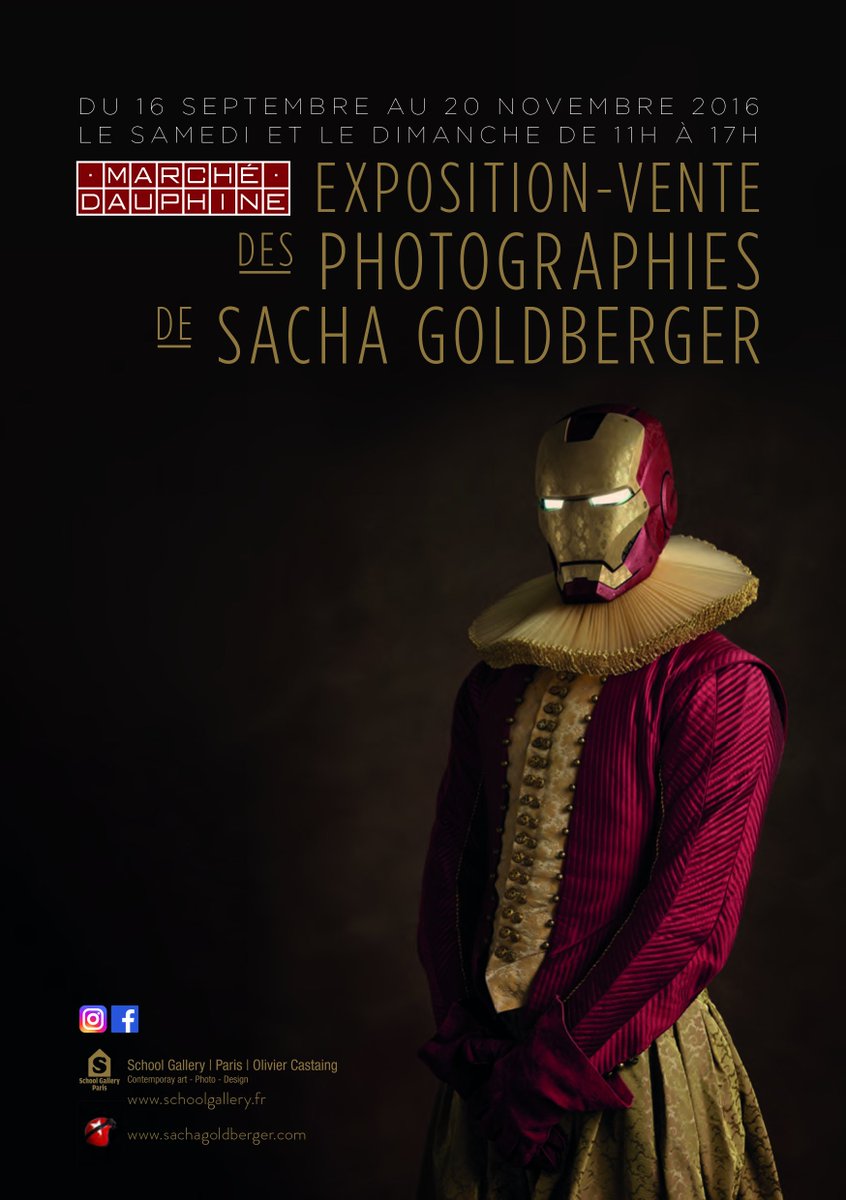 wipplay's tweet photo. Du 16 septembre au 20 novembre avec #SchoolGallery découvrez plusieurs séries de Sacha Goldberger au Marché Dauphine https://t.co/OSRSmCOVQm