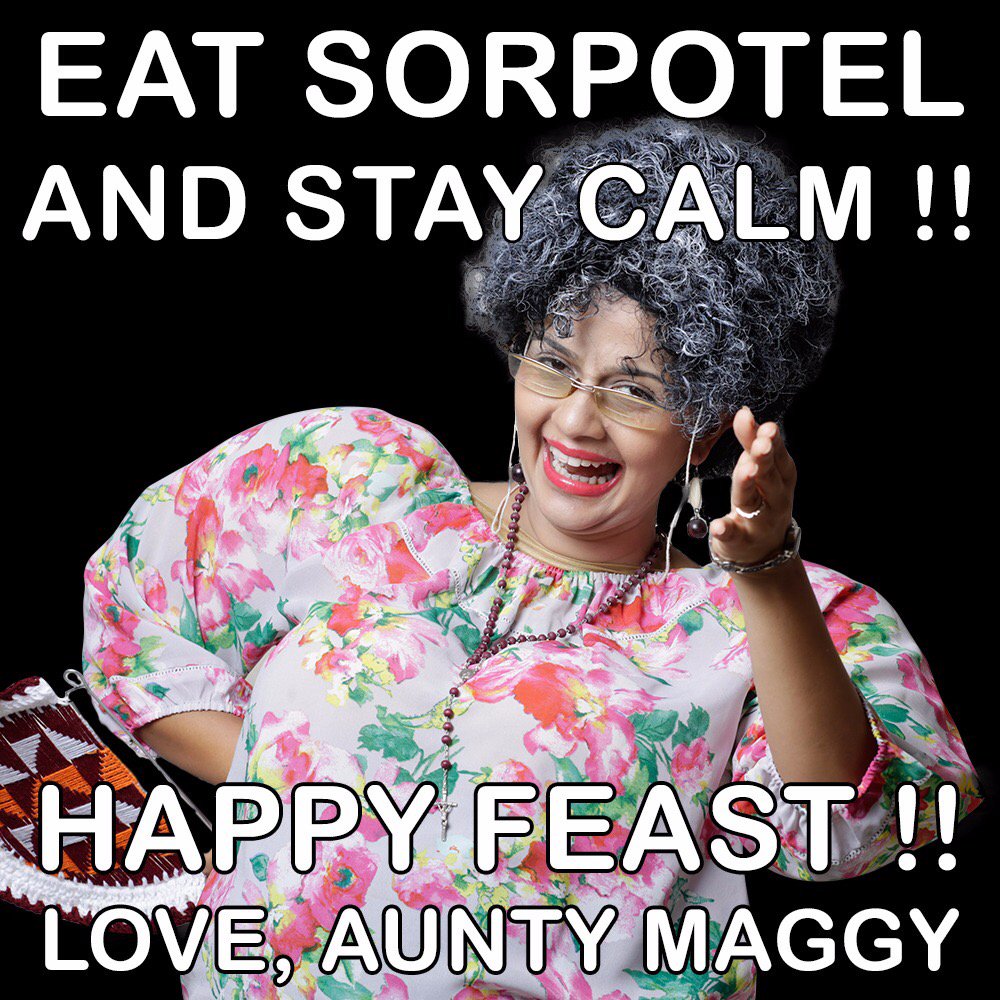 ROZZcity's tweet photo. Aunty Maggys words of wisdom ! #meme #funnymeme #bandrafair #bandrafeast #sorpotel #fundas #auntymaggy #wors https://t.co/7DJLjW2Q67