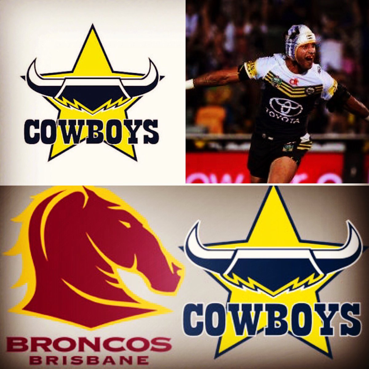 klplegal's tweet photo. Let's go Cowboys!! #NRLCowboysBroncos #ridemcowboys https://t.co/Vo7tjUbqPL