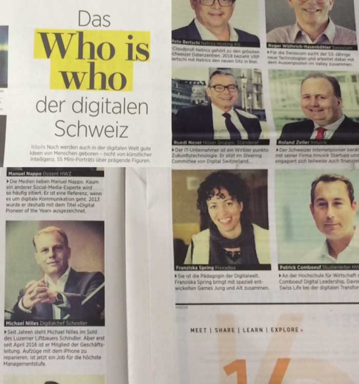 SpringFranziska's tweet photo. Well this is a suprise!
Thanks @Handelszeitung :-) 
#Pixxadoo #Games #InTheNews https://t.co/QqN7rvGqZ2