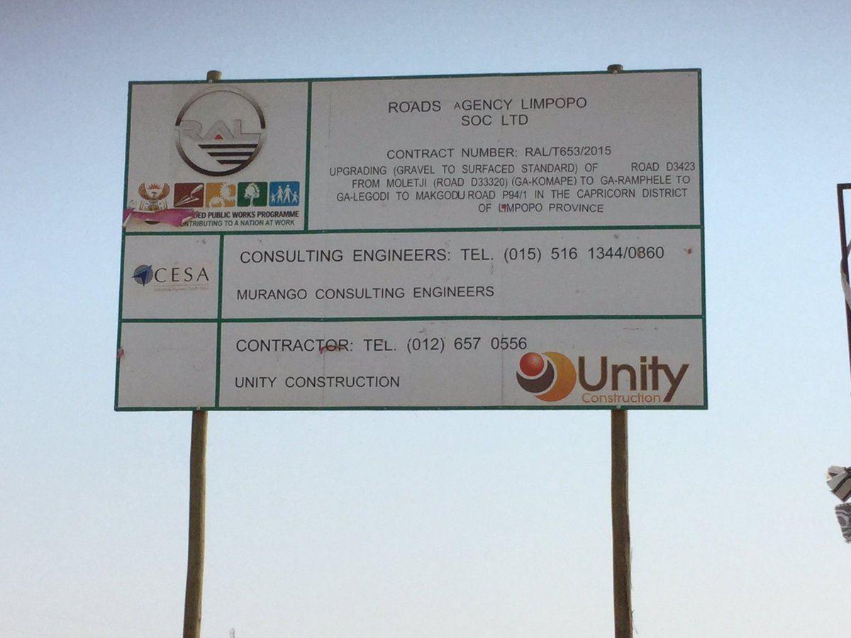 RoadsAgency's tweet photo. #RAL@WORK:- Progress update-Bridge construction works on the road from Makgodu to #Moletji Moshate, @PlkMunicipality https://t.co/b1mGJjIPDk
