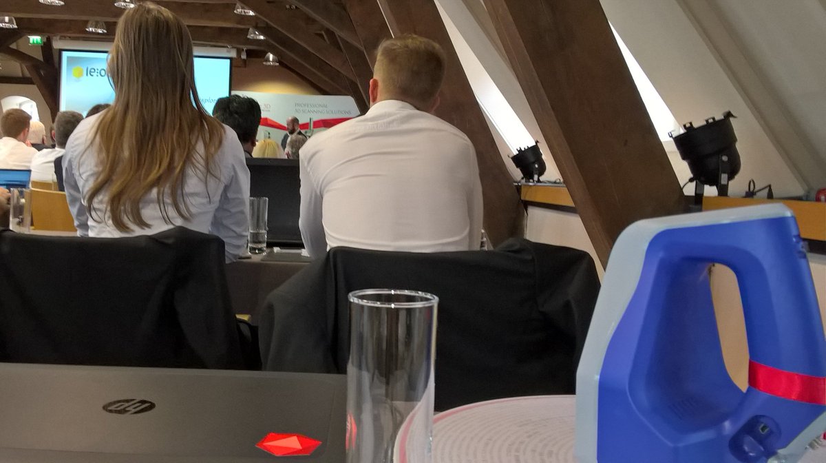 Artec3DScanners's tweet photo. Artec Partners getting a wealth of learnings. #3scan This morning it's about scan to #CAD https://t.co/FGMJ310bwC