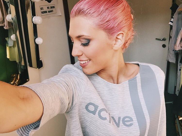 AtosLombardini's tweet photo. #ALovers - A super cool @ChiaraLosh wearing sporty sweater from #ATOS Fall-Winter '16 collection! https://t.co/lqKY1E2hCc