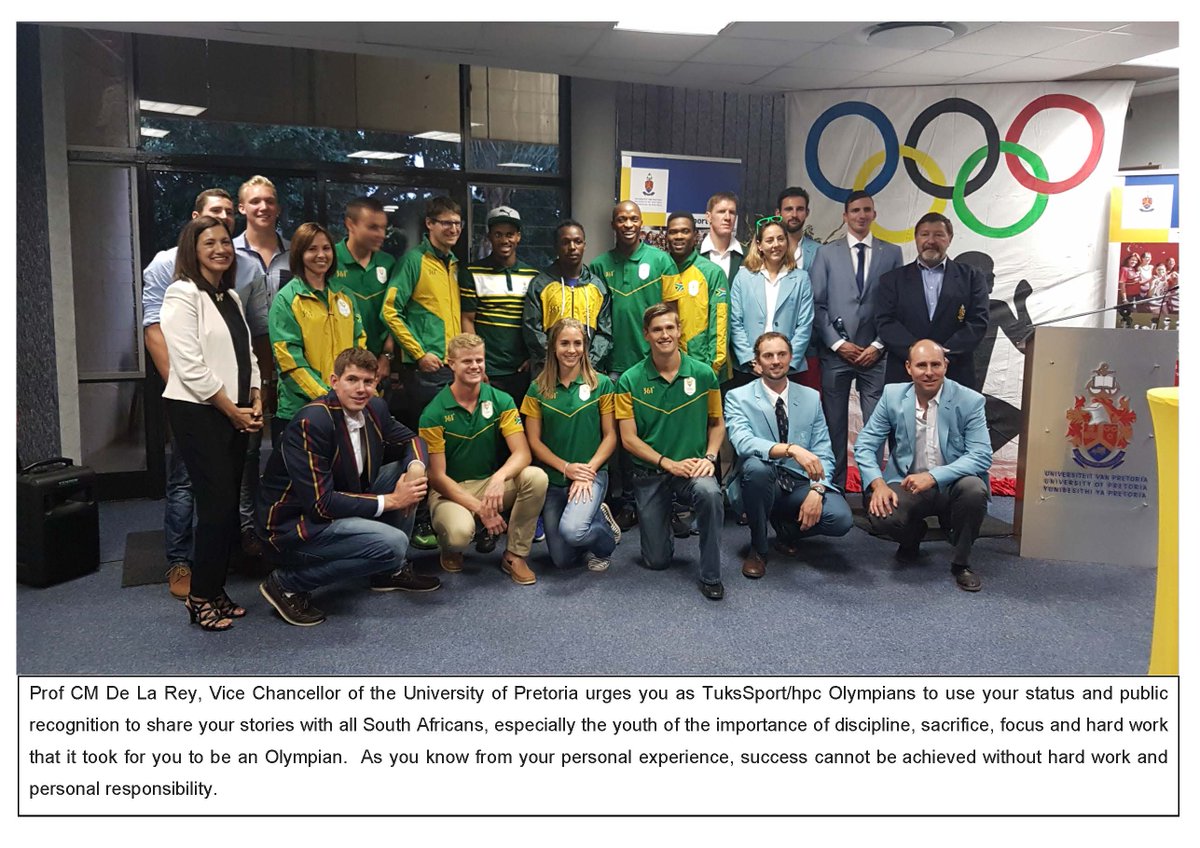 hpc - hotel & sports centre (@hpcrsa) on Twitter photo An appeal from Prof De La Rey to the hpc <a href="/TuksSport/">#TuksSport</a> Olympians <a href="/UPTuks/">University of Pretoria</a> <a href="/jmtrow/">James Thompson</a> <a href="/leepersse/">Lee-Ann Persse</a> <a href="/clarence_munyai/">Clarence Munyai</a> <a href="/Doug_E4/">Doug Erasmus</a> An appeal from Prof De La Rey to the hpc <a href="/TuksSport/">#TuksSport</a> Olympians <a href="/UPTuks/">University of Pretoria</a> <a href="/jmtrow/">James Thompson</a> <a href="/leepersse/">Lee-Ann Persse</a> <a href="/clarence_munyai/">Clarence Munyai</a> <a href="/Doug_E4/">Doug Erasmus</a>