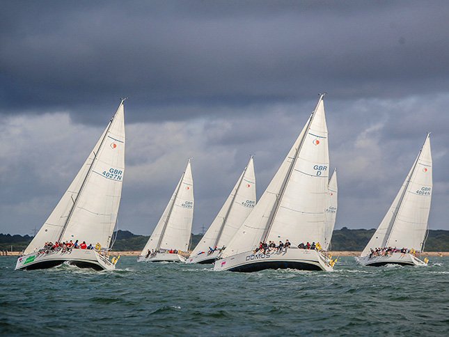 LBCC_sailing's tweet photo. A week since we were sailing #LBCCsailing 2016! @SunsailEvents class ft @CP_Electronics @DomusTiles pic Paul Wyeth https://t.co/VTDpimIHoi