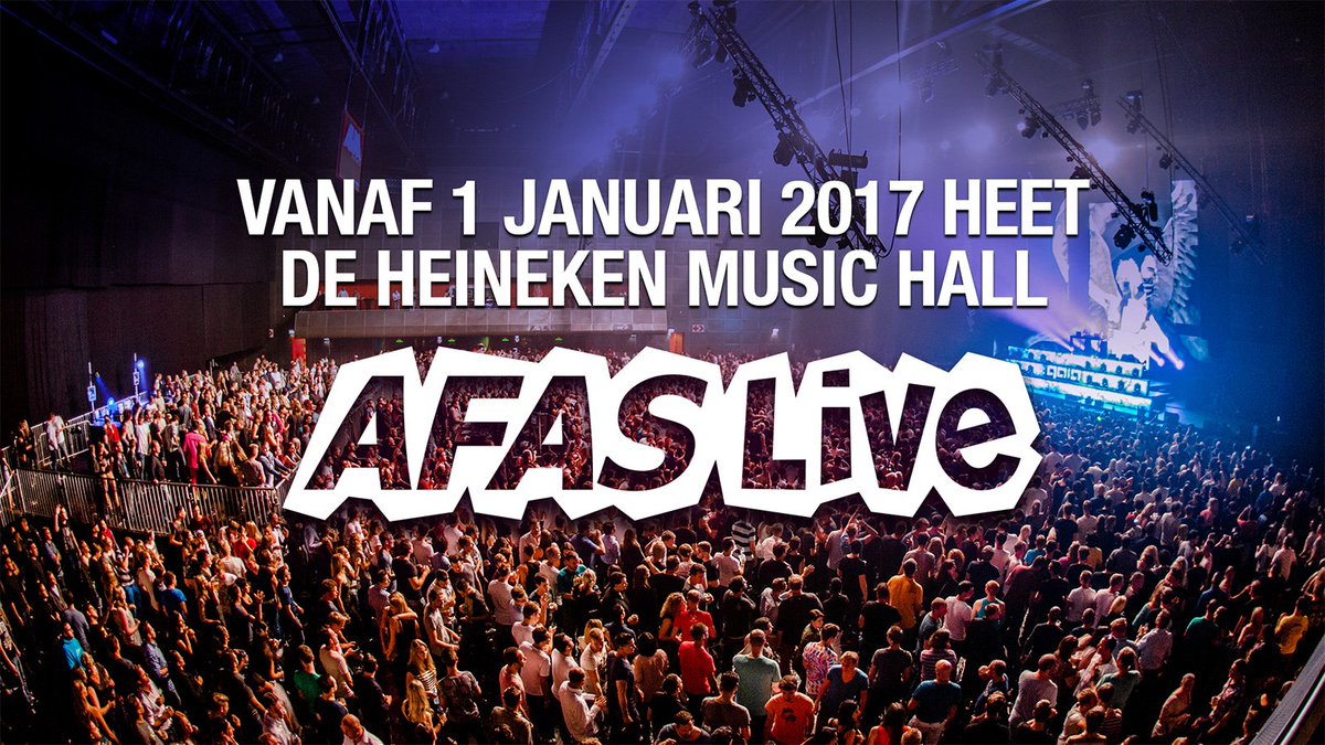 #afaslive nieuwe naam voor de HMH \0/