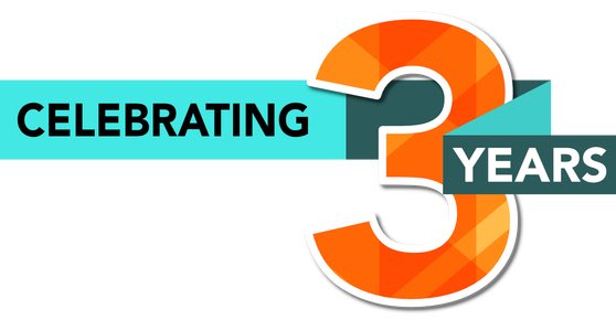 Sam2Sam is 3 years old today!