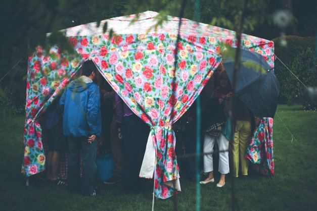 kyan's tweet photo. It’s our summer party this evening and we’re not going to let a little rain stop us... party on! https://t.co/rRnASrvaPi