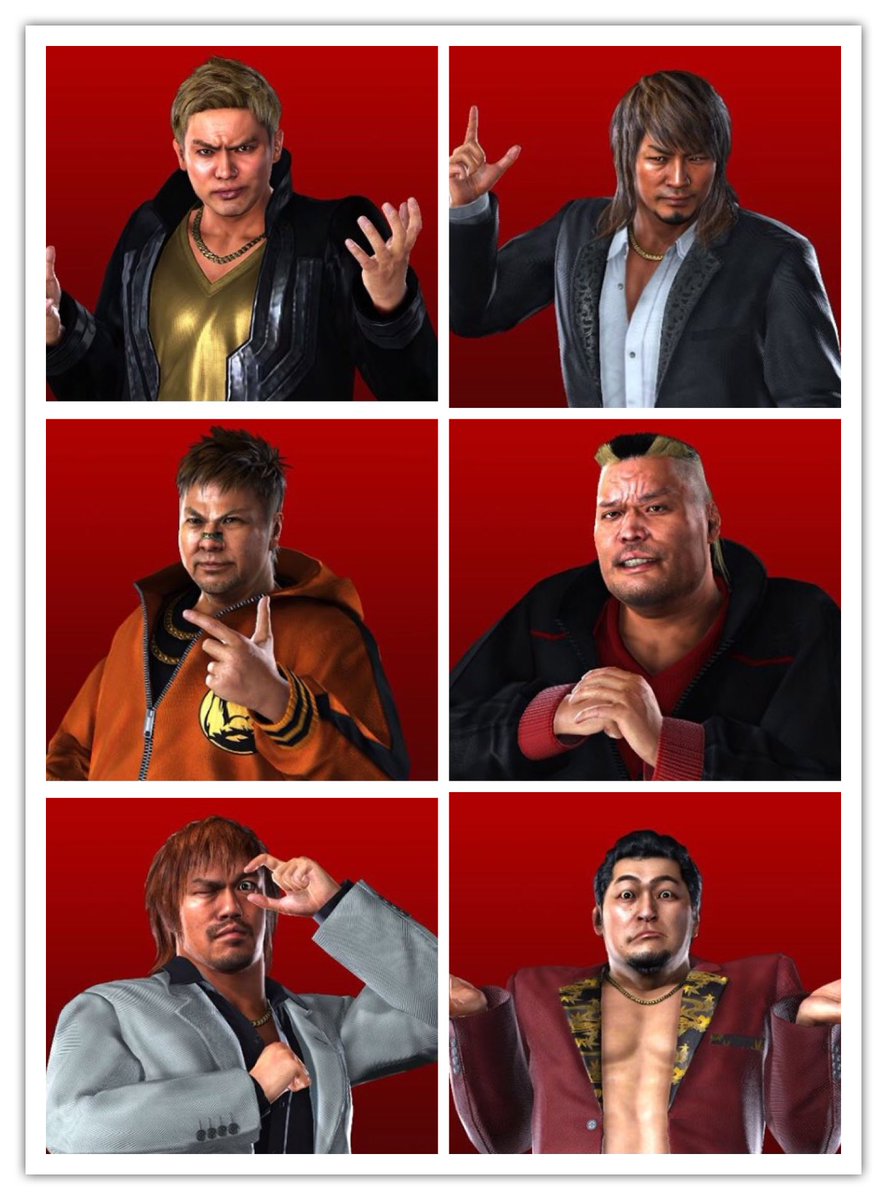 承太 Twitterissa 龍が如くの新作 龍が如く6 命の詩 新日本プロレスから6人が出演 コジがというかテンコジが2人揃って出演って凄く嬉しいんですが T T Njpw Ryugagotoku T Co 2rhfi5ujbq Twitter