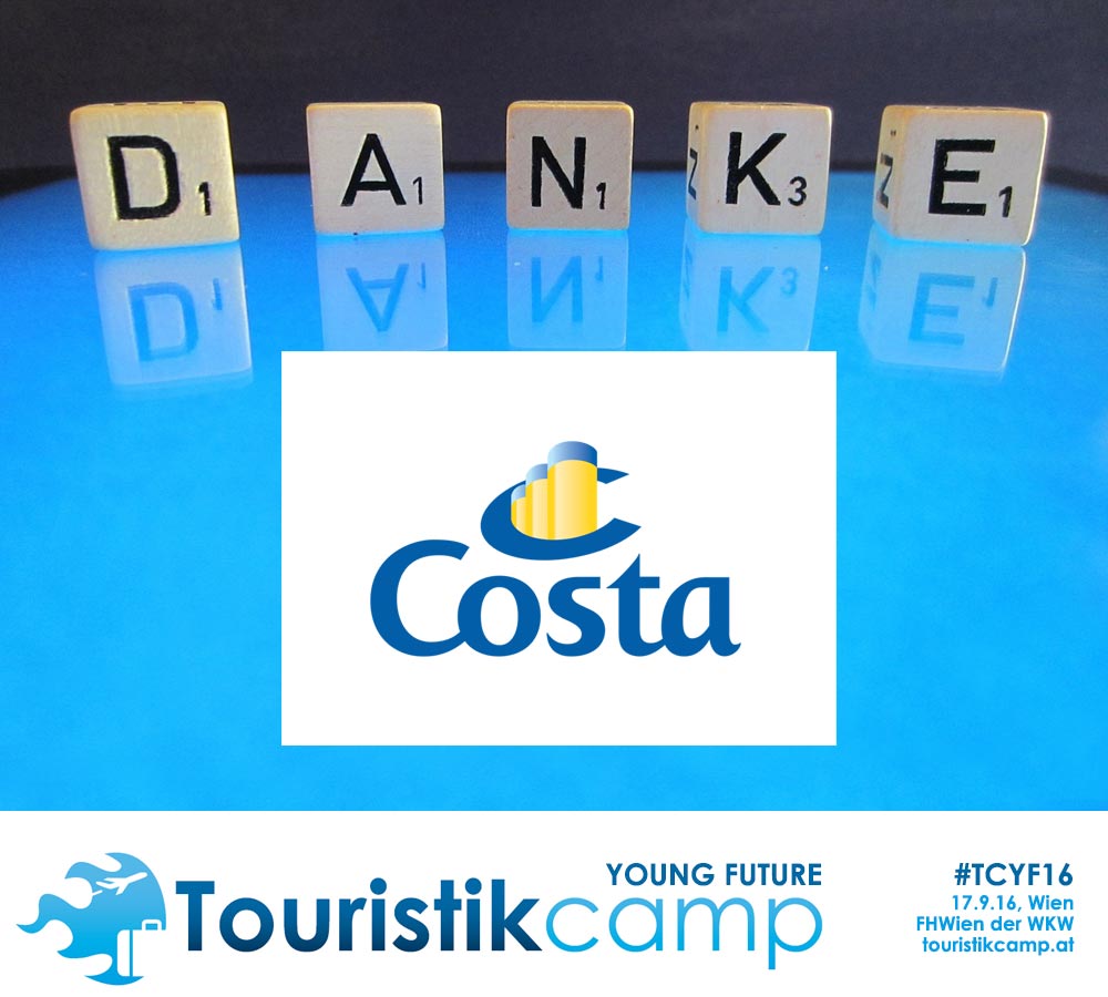 Finale der Sponsoren-Runde zum #TCYF16: Wir sagen #Dankeschön für die Unterstützung, AIDA und Costa Kreuzfahrten!