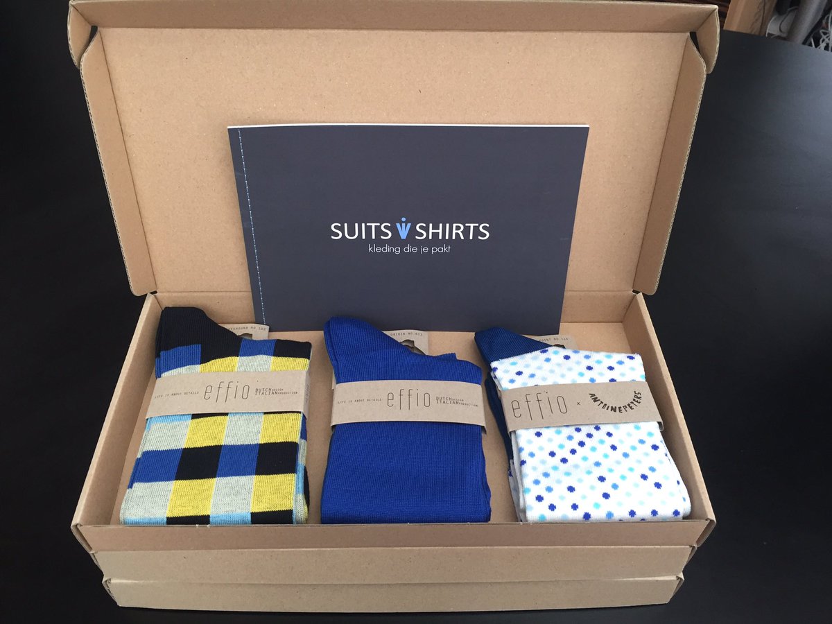 Nieuwe collectie sokken binnen. 3 stuks voor € 39,95 ipv € 48,-.