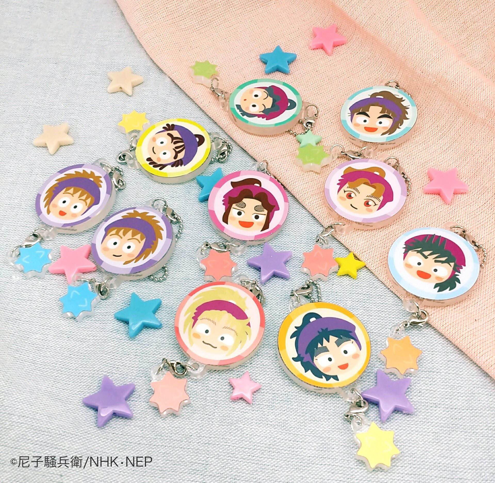 忍たま乱太郎 飴ちゃん風アクリルマスコット 飴ちゃん風アクリルマスコット（ブラインド／1BOX) - 「忍たま