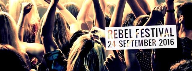 24 sept om 22.00 spelen we op @Rebelfora_Cause #Festival! Kom naar het feestje voor baby #Rebel met gave optredens!