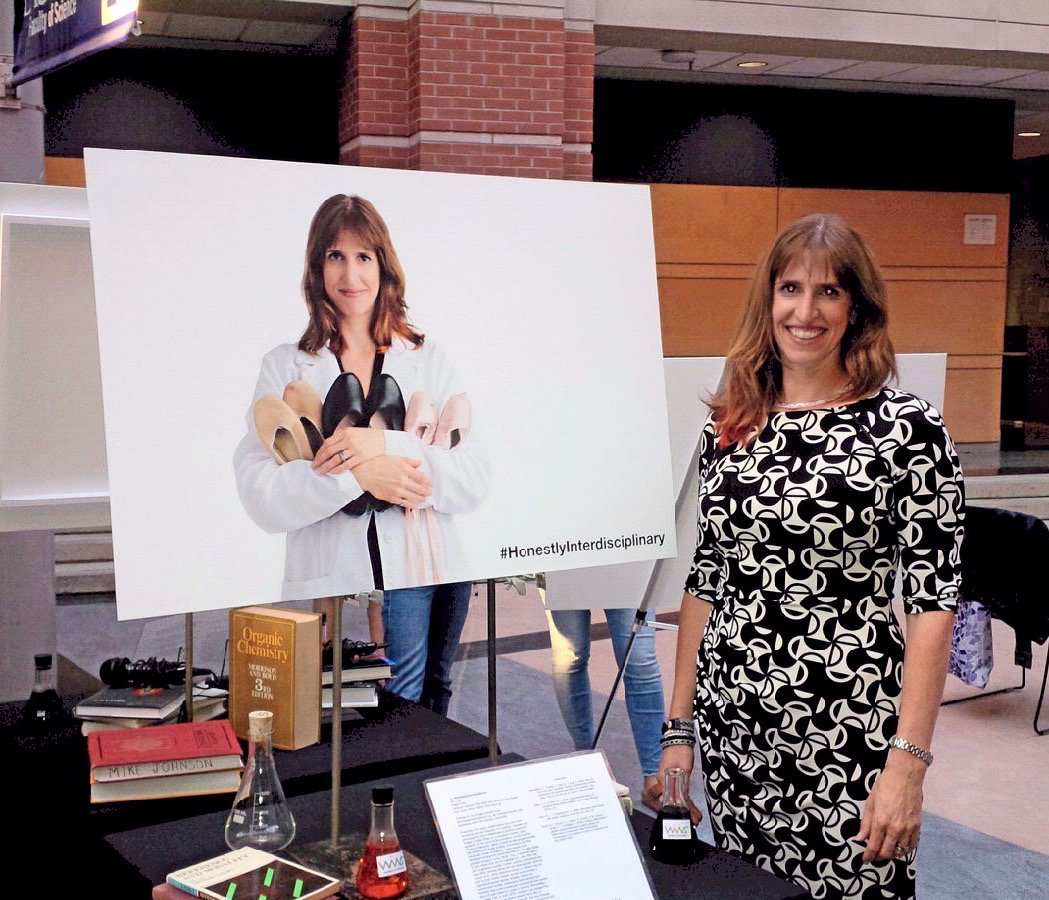 BinaryTat's tweet image. Honoured to be part of @EdenHennessey&apos;s #DistractinglyHonest project! Because women in STEM can also love arts!