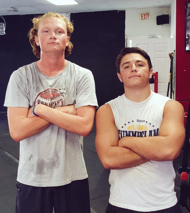 IMPACTTRAINAZ's tweet photo. Shawnee Baseballers @SeanHeine and @maxmilano22 reppin @IMPACTTRAINNJ #WeOutWorkYou #ImpactStrong #ImpactArmy https://t.co/6uZL7r3Zza
