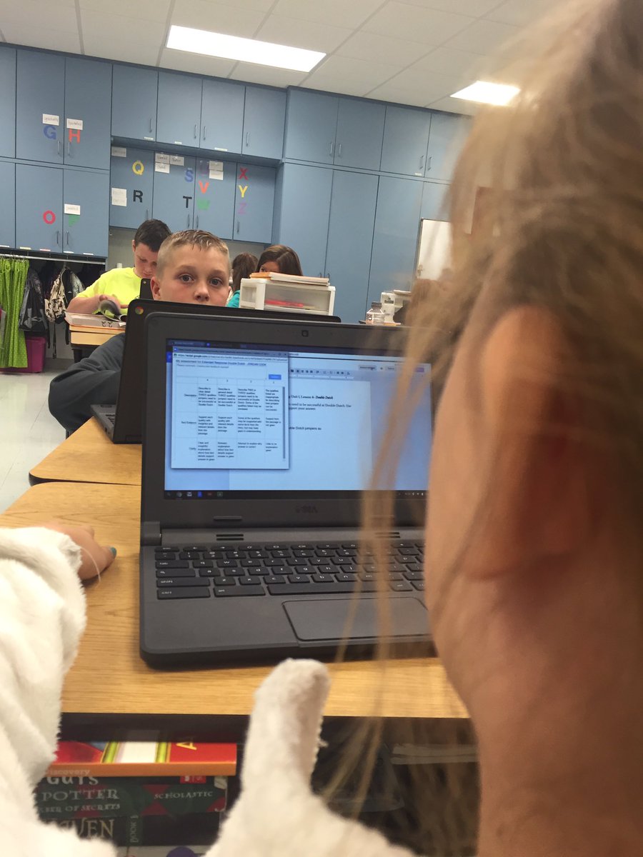 MrsWyattsClass's tweet photo. Using @goobric for students for the first time to self assess today. #hcsinnovate #cesmakeitcount #hcsmakeitcount https://t.co/M1AC6W9RmP