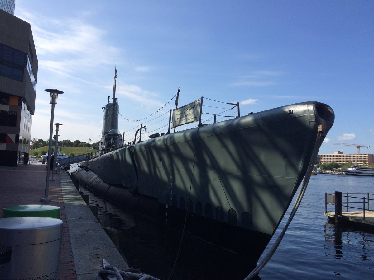 Great day to check out bmore's floating museums!