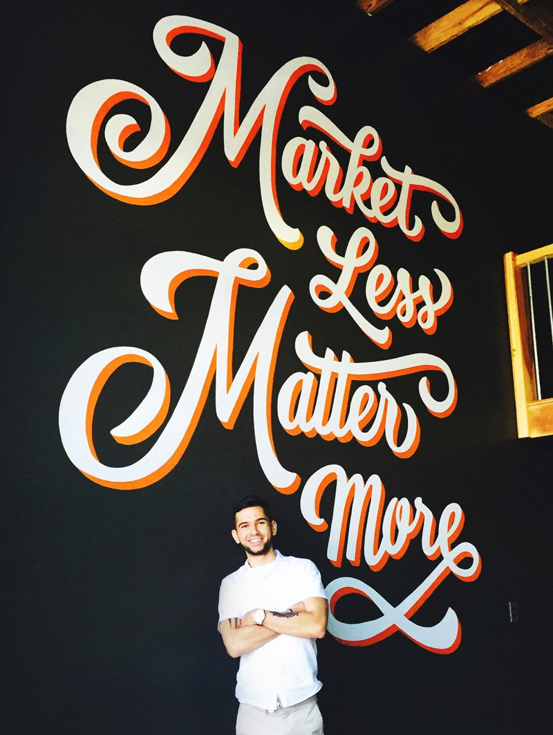 LeoGomezStudio's tweet photo. More Great Type &amp; Hand-Lettering Designs https://t.co/nNZNX5kof2 Via @fromupnorth #handlettering https://t.co/453FThRH1A