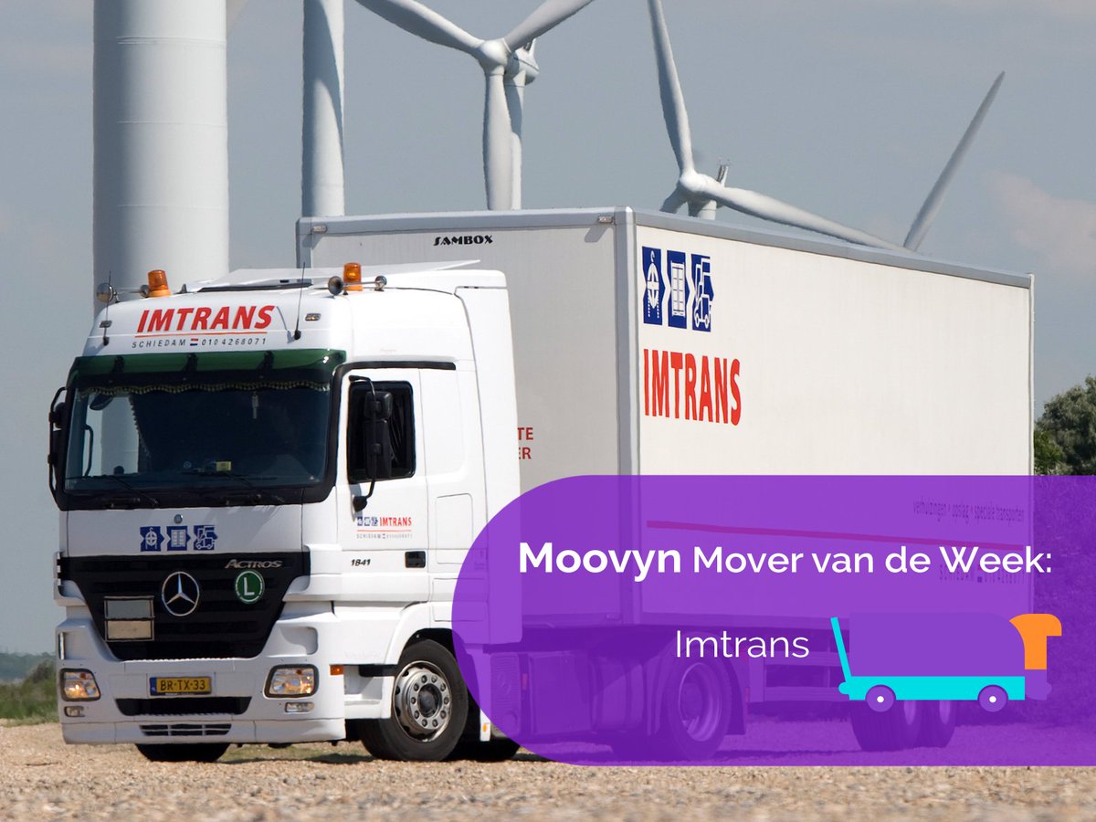 moovyn's tweet photo. Onze Moovyn Mover van deze week? @Imtrans! #verhuizen #comfortablysettled #moovynmovervandeweek https://t.co/a8qukqTMkV