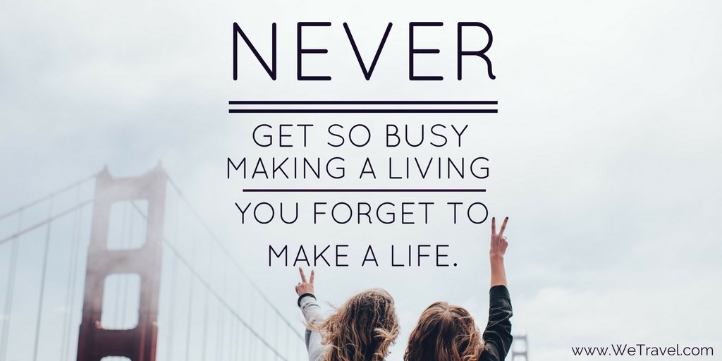 wetravel's tweet image. TGIF! #FridayFeeling #TravelQuote #FreeToolFriday @WeTravel