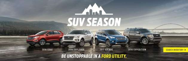InterstateFord's tweet image. It's SUV Season at Chuck George's Interstate Ford. View our website to see the great offers. goo.gl/vjMMsX