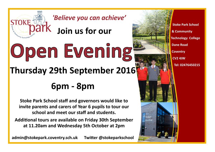 Stoke Park School tweet media