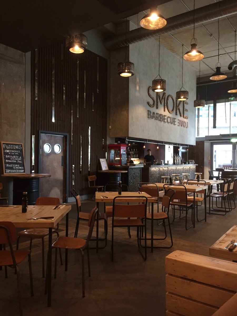 My mum will be sooo jealous I'm here 😂 (@ Smoke Barbeque - <a href="/smokebbqshef/">Smoke BBQ</a> in Sheffield, ENG) swarmapp.com/c/cMj0Klbpq0I