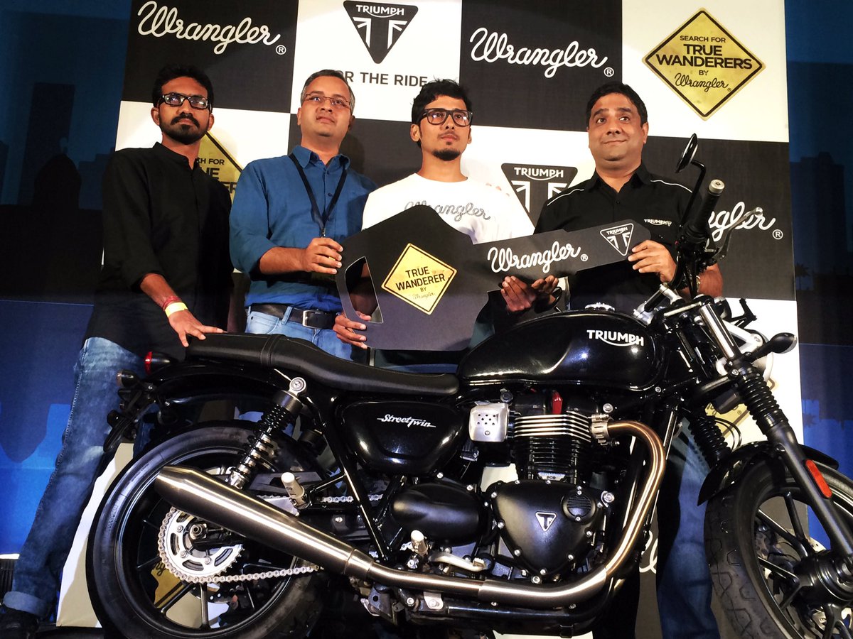 Congrats #Triumph Winner Gaurav SIddharth <a href="/gauravsiddharth/">Gaurav Siddharth</a> #TrueWanderer #SMWMumbai