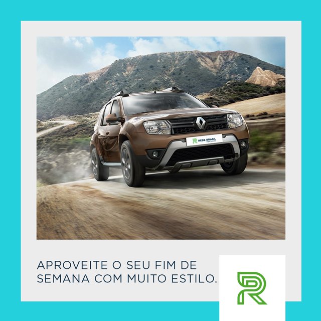 Curta novos caminhos com muito estilo! Alugue na Rede Brasil o carro perfeito pra sua viagem: 0800 024 4040