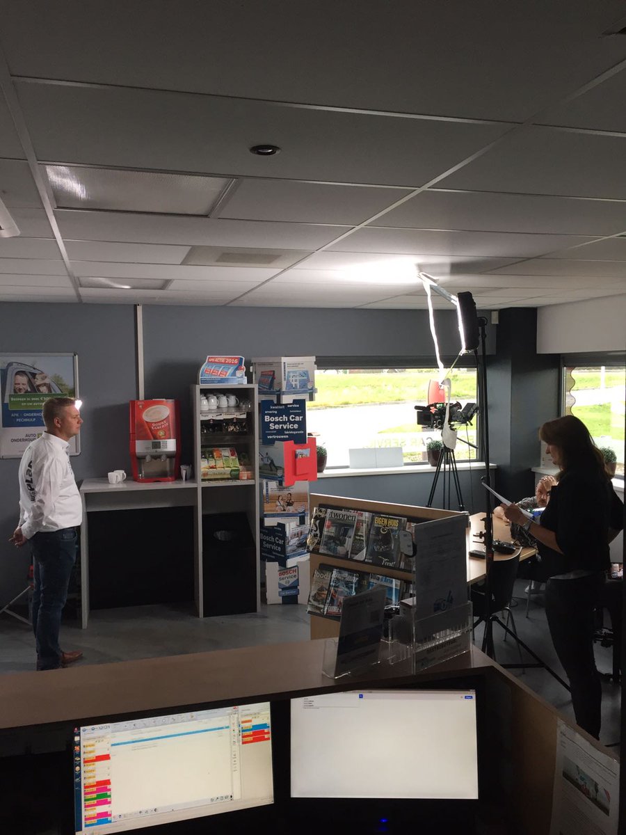 Vanmorgen interview / opname voor het BOVAG Jaarcongres. #autobranche #innovatie autoonderhoudplan.nl