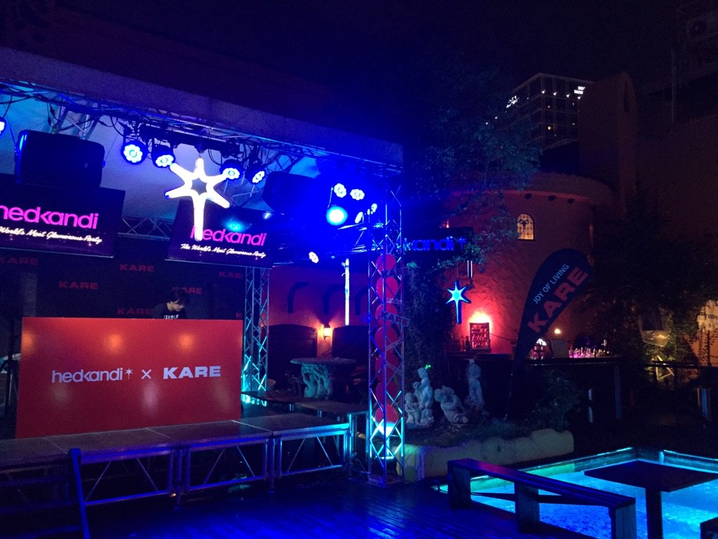 HedKandiJapan's tweet photo. Hed Kandi Summer Closing '16只今オープン🎈🎈🎈 #hedkandi https://t.co/N1bO4Q4kwX