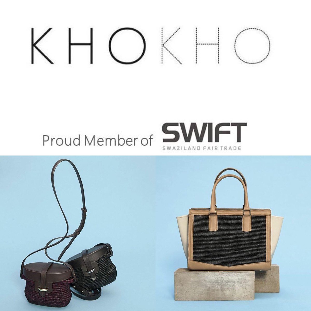 SwaziFairTrade's tweet image. @Khokholand is another 1 of our members that will be showcasing their amazing handbags at @tradeandimpact next week