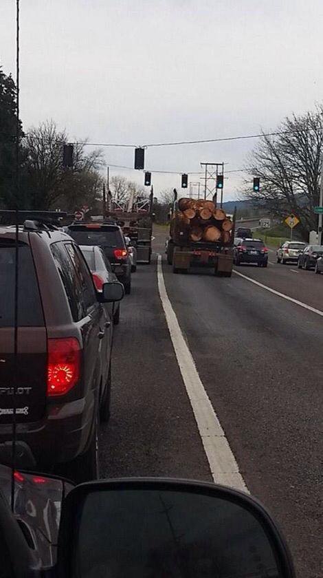 “I'm guessing everyone in the left lane has seen Final Destination 🤔"