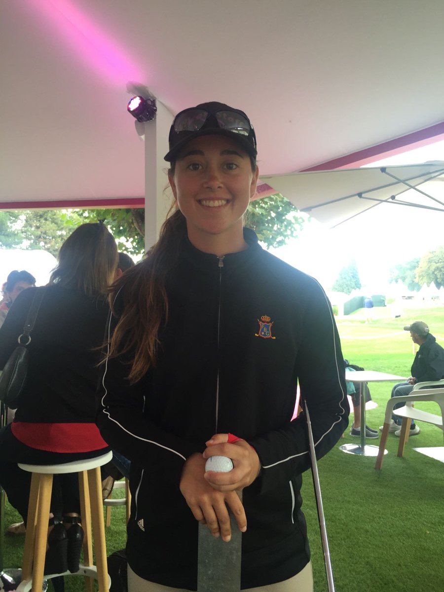 FBalearGolf's tweet photo. A por todas @nuriagolf @EvianChamp   Gracias por ese guiño a la FBG. https://t.co/NBN6W6b034