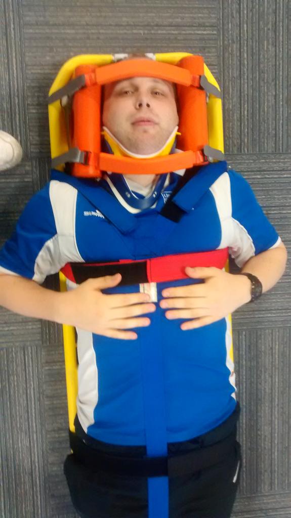 Lubasmedical's tweet image. #spinalmanagement @Lincolncollege #readybraceroll #sportstherapy #pitchside #FASE2