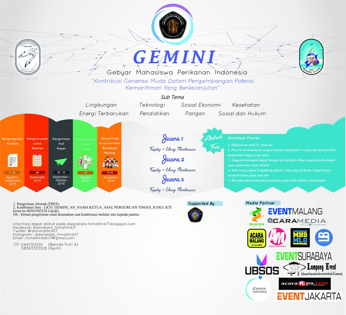 IG & Tiktok: AcaraMahasiswa tweet media
