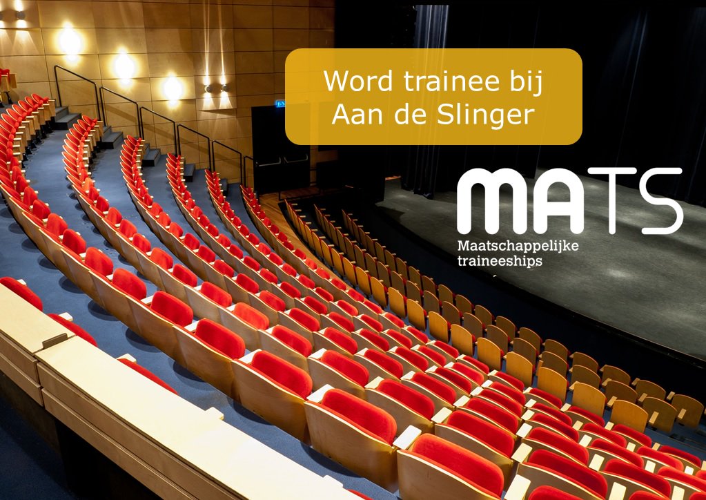 Nieuwsgierig naar de mening van anderen? Creatieve ideeën? Aan de Slinger zoekt trainees: kiesmats.nl