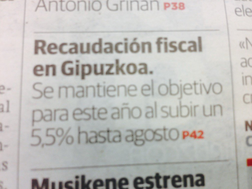 Xabier_Olano_'s tweet photo. Gezurra nabarmen DVko azalean.
Barruan, 42. orrialdean aitortzen dute igoera %4,1 dela abuzturarte. (Eta ez %5,5) https://t.co/rqNfIopFxc