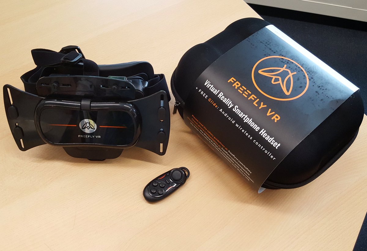 ReddlockStudios's tweet photo. We are excited because we have a new toy! #gamedev #indiedev #vr #freeflyvr https://t.co/N6sEAMEowE