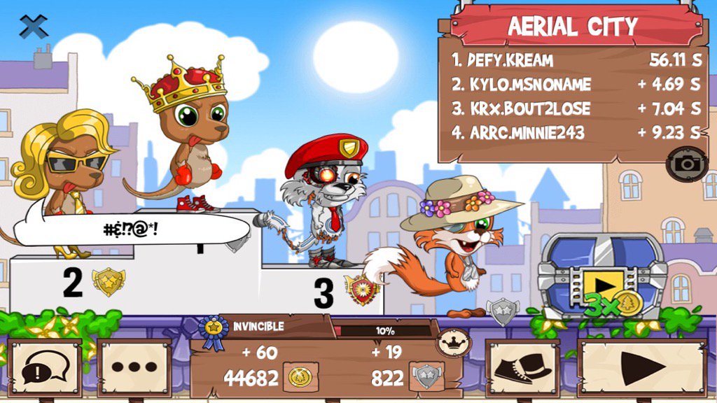 KR3AM_'s tweet photo. Get on my level, son! #funrun2 #MsNoName #Bout2Lose #Minnie243 https://t.co/MeYG63DqNj