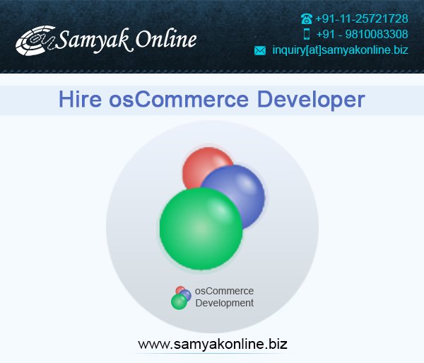 samyakcompany's tweet photo. Why Should You Hire An Experienced #OsCommerceDeveloper? https://t.co/nDVpVAsfr0 https://t.co/OTX4fE9EDk