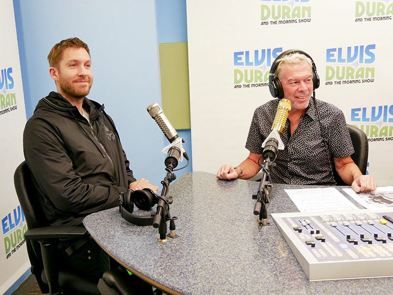 ElvisDuranShow's tweet photo. We are ON-AIR with @CalvinHarris! Are you listening?! #CALVINonELVIS #MyWay https://t.co/CneU514SyE