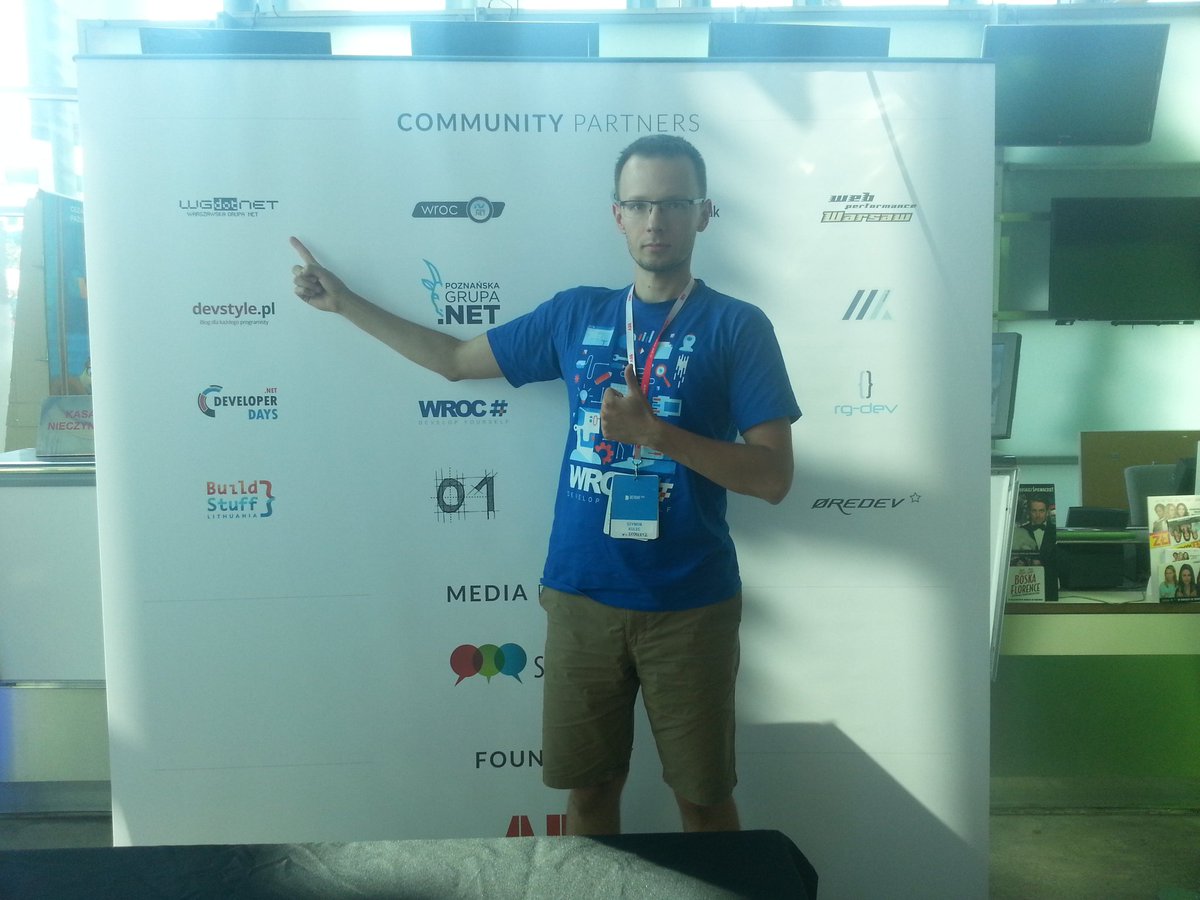 Scooletz's tweet image. . @wgdotnet at #abbdevday @ABBDevDay