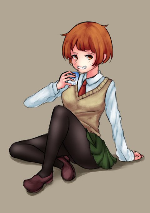 そばかす女子のtwitterイラスト検索結果 古い順