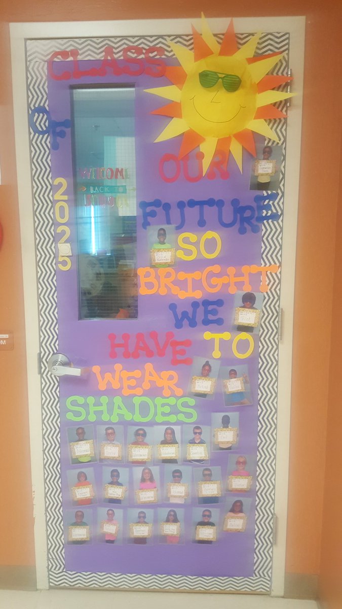 MicheleETES's tweet photo. We are graduates! Awesome classroom doors!#ETESRocks https://t.co/BxnLOJKHOs