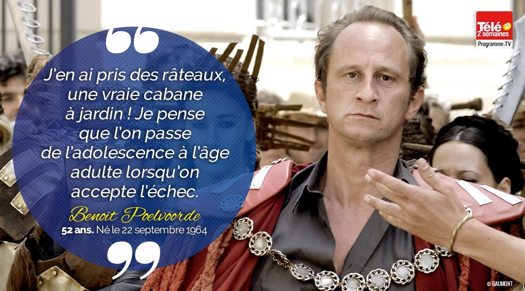 On Souhaite Un Joyeux Anniversaire A Benoit Poelvoorde Tele 2 Semaines Scoopnest