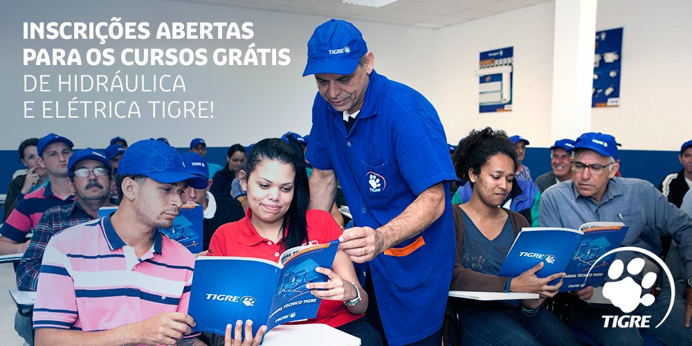tigre's tweet photo. Tá SEM grana,
mas COM vontade de aprender?
ᕦ(◕‿◕)ᕤ 

Vem com a gente:
0800 70 74 700 ou capacitaçao@tigre.com https://t.co/Pw3uEaNGuR