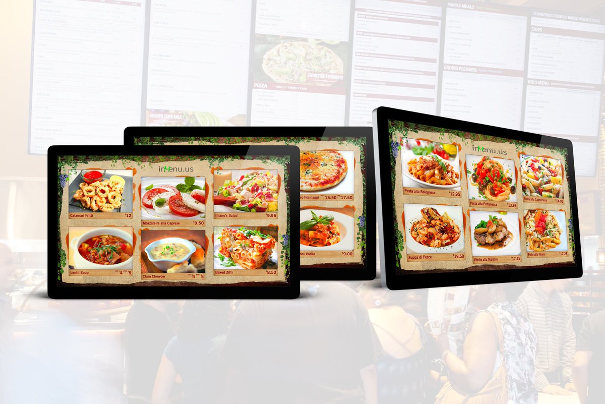 inmenuus's tweet photo. Get an interactive and highly integrated #ElectronicMenuBoards for #Restaurants Now Call us https://t.co/xldGjcWFkA https://t.co/4sKFiGGynL