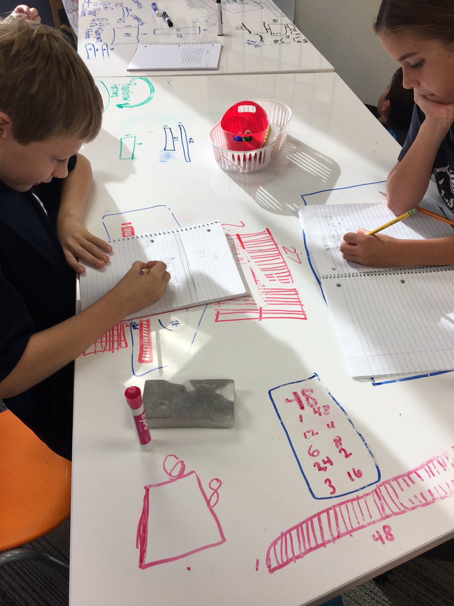 MGGunter's tweet image. Reflecting and writing about what we know about our composite numbers. @Jthompsonmvps #mvpschool #mathwriting